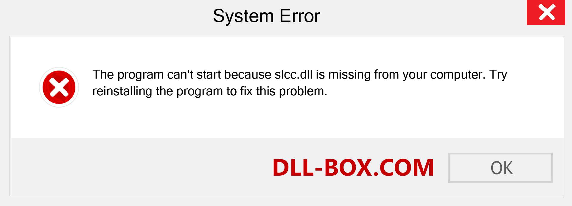  slcc.dll file is missing?. Download for Windows 7, 8, 10 - Fix  slcc dll Missing Error on Windows, photos, images